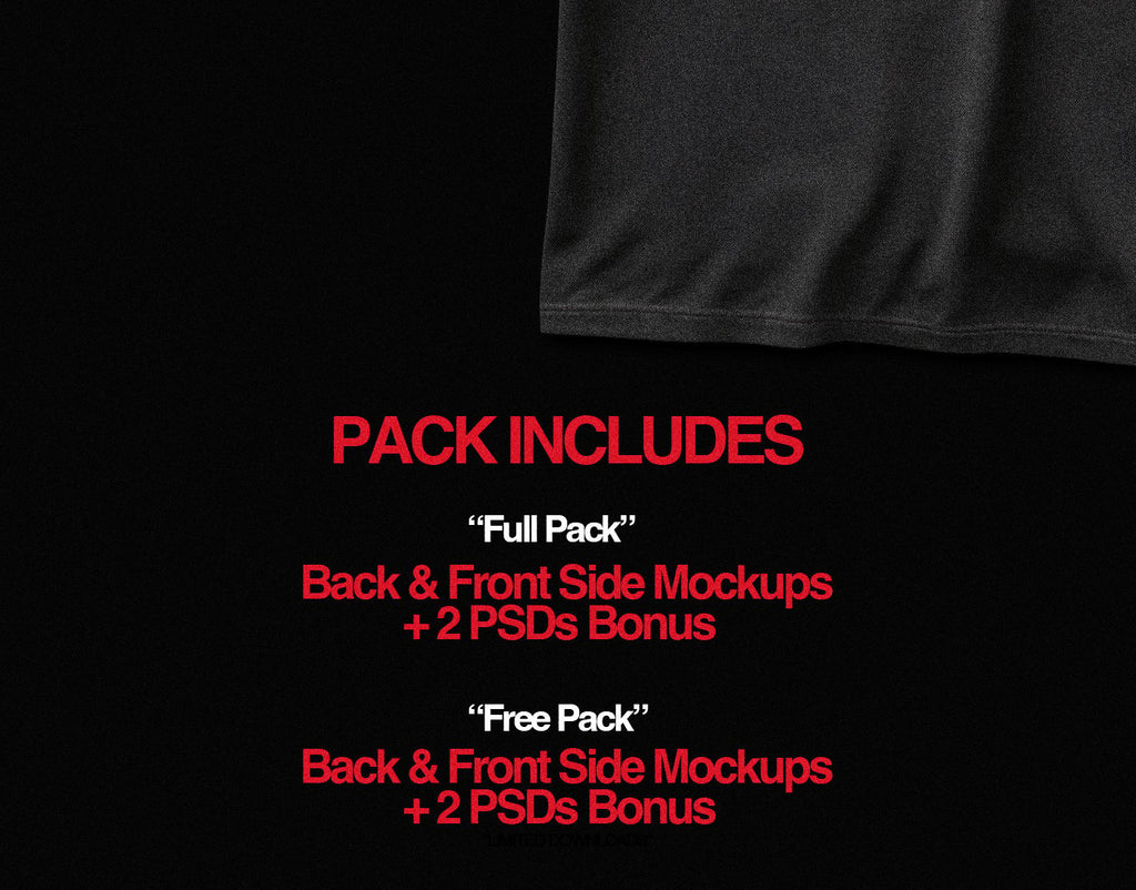 Free Realistic Oversize T-Shirt Mockup